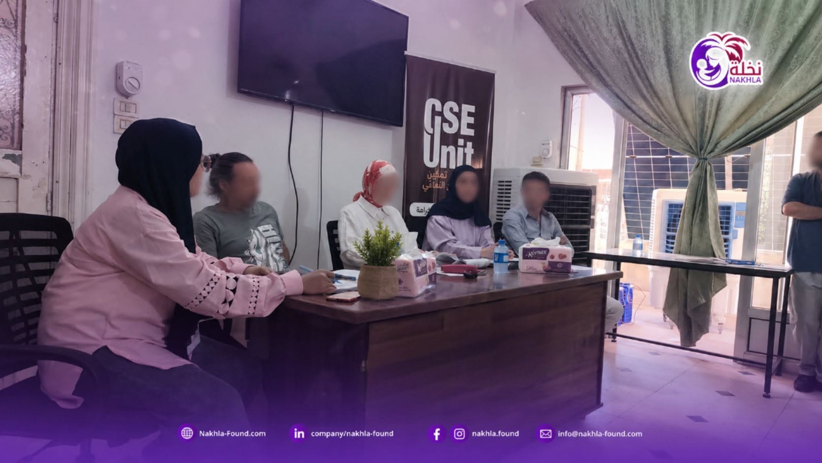 جلسة حوارية حول تعزيز المشاركة المجتمعية