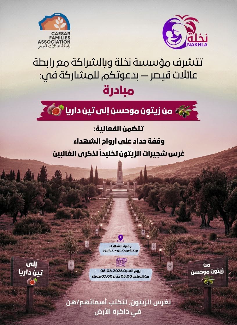 من زيتون موحسن إلى تين داريا 🌿